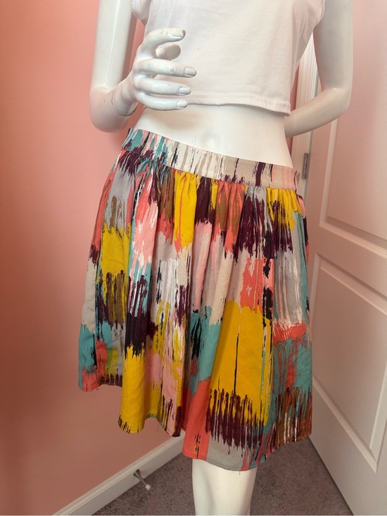 Forever 21 Dresses & Skirts - Forever 21 Abstract Brushstroke Multicolor Skirt
